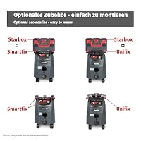 starmix iPulse L-1635 Basic – Industriestaubsauger Staubklasse L, 280 mbar, 75 l/s, 35 l – mit automatischer Filterabreinigung, Gerätesteckdose, 5 m Schlauch – robuste Profiqualität Made in Germany – Ansicht 7