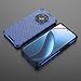 Pzwoxukhov Compatible with Realme 12+ 5G / Narzo 70 / P1 Case Cover, Realme 12 4G / 13 4G Honeycomb Anti-Drop Shock-Absorbing Case Blue