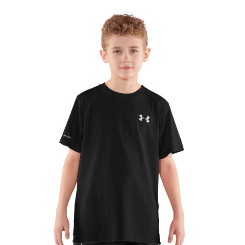Under Armour Boys' UA Charged Cotton Short Sleeve T-Shirt