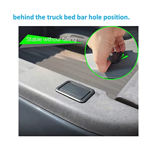 Dsdfgh Bed Rail Stake Pocket Covers For 2019 2020 2021 2022 2023 Chevy Silverado/Gmc Sierra 1500 Soft Bed Rail Hole Plug Truck Tonneau Covers Sierra/Silverado 2500 3500 Accessories (2Packs) #TOP5