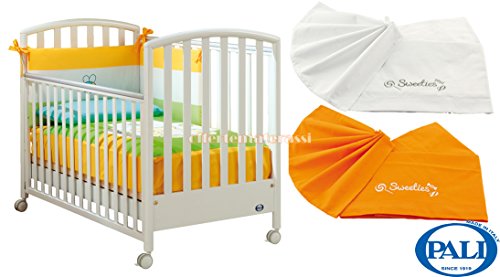 EFFETTO CASA Lettino Ciak Pali Bianco + Coppia