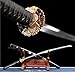 HERO SWORD Full Handmade Authentic Japanese Kanahada nugui Polishing Katana Clay Tempered Folded Steel Samurai Sword Real Horn Lotus Saya Advanced Collectibles