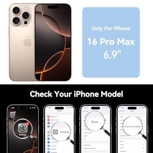 Newdery N2006 Upgraded Battery Case For Iphone 16 Pro Max, 8000Mah Usb-C Portable Power Bank, Carplay, Sync Data Supported, Rechargeable Charger Case Compatible thumb #1