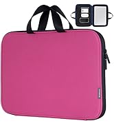Inntzone Laptop Sleeve 13.3 Inch, Protective Laptop Case with Handle & Inner Pocket, Lightweight ...