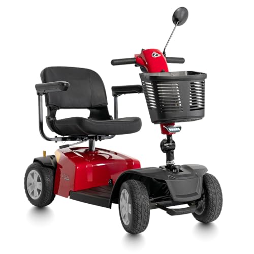 Rascal Conquest 4-Wheel Heavy-Duty Outdoor Mobility Scooter, Long-Range...