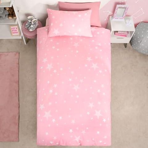 Dreamscene Galaxy Stars Reversible Bedding Set Cover