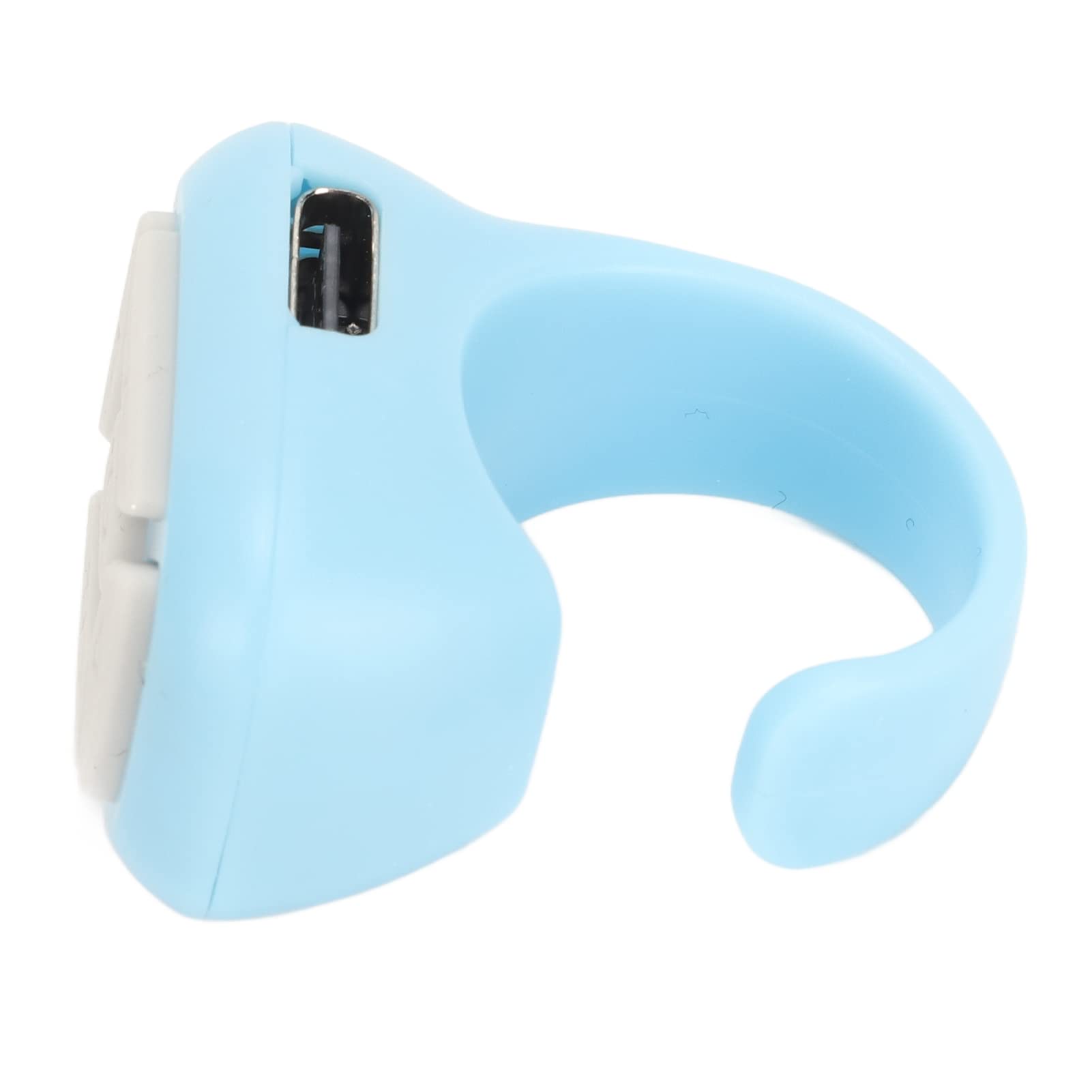 GLOGLOW Phone Remote Control Shutter, Sensitive Multifunctional Smart Phone Remote Control Page Turner for Reading Novels (Blue)