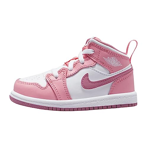Zapatillas Jordan 1 TD color coral para llenar de estilo los pasos de tu hijo