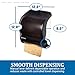 San Jamar Classic Element Paper Towel Dispenser Wall-Mounted Commercial Roll Dispenser, Fits All Core Sizes with Lever for Bathroom, Kitchens, and Restaurants, Plastic, Universal Paper, Black Pearl