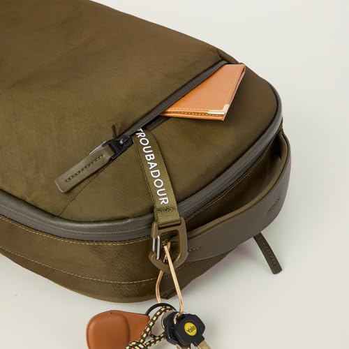 Image of Troubadour Apex Backpack 4.0 EPX Edition - Ultra-Durable 22L Laptop Backpack with Recycled EPX Fabric, Fits 17 inch Laptop - Lightweight, Travel & Work Backpack - Olive
