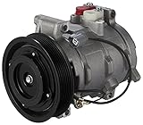 SCHNECKE 19V703-1595-AC AC Compressor and A/C Clutch compatible with HONDA ACCORD L4 2.4L 03-07 /...