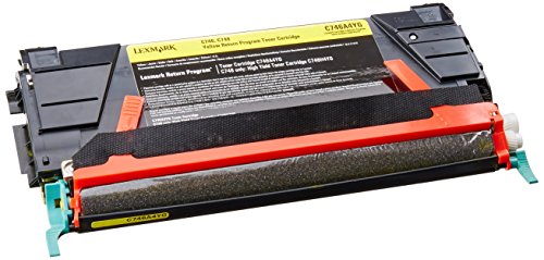 Toner Lexmark C746A4YG jaune haute précision 7000 pages