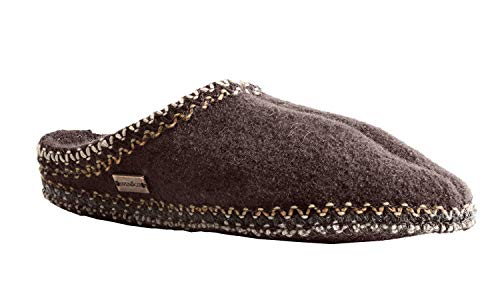 HAFLINGER AS Slipper - Smokey Brown 41 10 Women/8 Men 611002-63