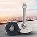 4Pcs/Pack Machine Tool Leveling Feet, Iron Adjustable Equipment Support Feet, Suitable for Machine Tools, Machinery and Equipment, Etc.(85*M18*100)