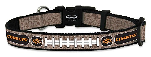 NCAA Oklahoma State Cowboys Reflective Football Collar, Small