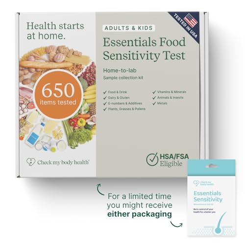 Check My Body Health 650 Items Essentials Food Sensitivity Test Kit for Adults and Kids – Non-Invasive Food Intolerance Test Kit – at-Home Hair Sample Bioresonance Testing with Results in 3–5 Days - Thumbnail 2