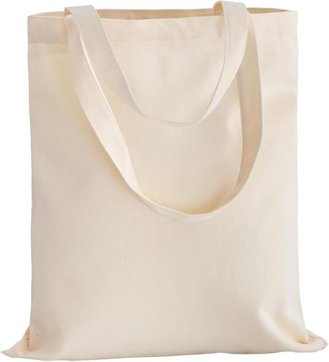 VARA Women Canvas Tote Bag | Plain Tote Bag | Reusable Multi-Purpose Cotton Bags for School/Gym/Shopping-picture-30