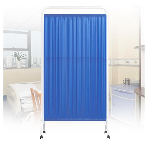 Paravent médical pliable amovible 4 panneaux pour cloison de bureau amovible