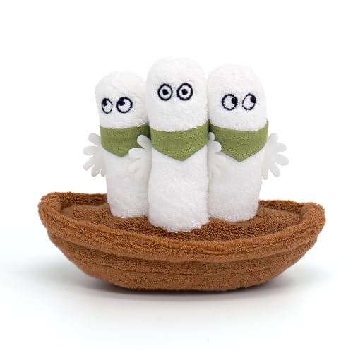 MOOMIN(ムーミン) おすわり たおぐるみ ぬいぐるみ ニョロニョロ エコ かわいい 47-8447270 約H12×W17×D7cm