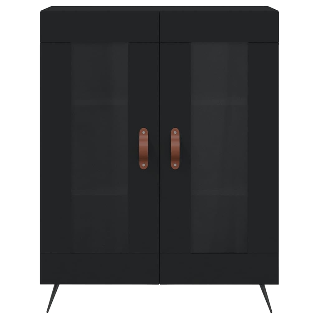 Buffet, Armoire de Rangement, Buffet Cuisine, Placard de Salle à Manger avec 2 Portes, Étagères