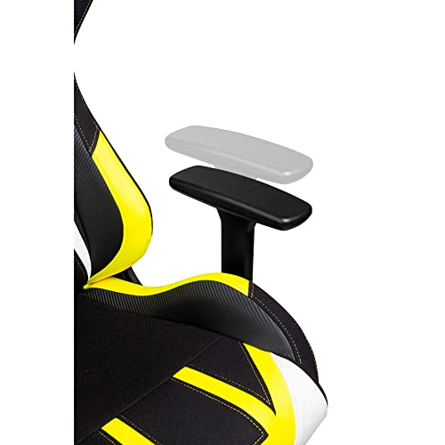 Sedia Ufficio/Sedia Gaming Torino Nero/Giallo (Regolabile) - Sedia gaming - Immagine 6