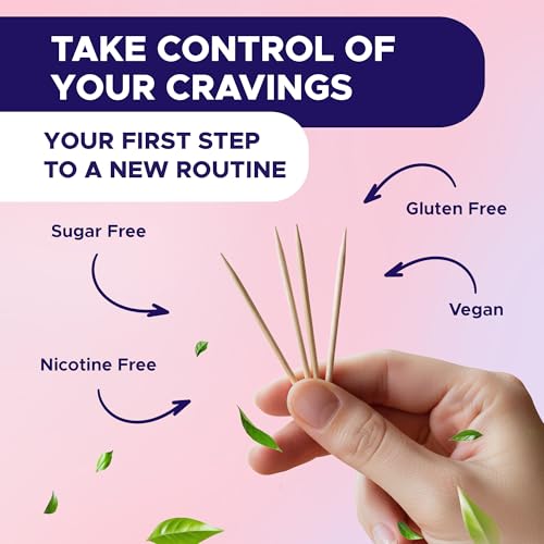 Image of QuitPix to Help Quit Smoking Extra Thick Boosting Flavored Toothpicks with NAC & L-Theanine - That can Help Quit Smoking - Oral Fixation - Nicotine Free, Watermelon Mint 3 Pack