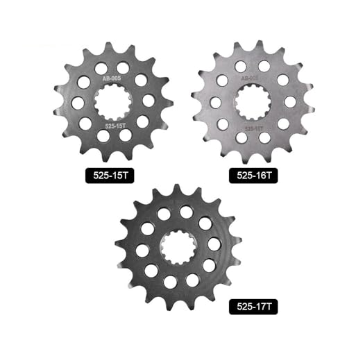 Pignon avant 525 17T élimine les vibrations sur SV650S - 2