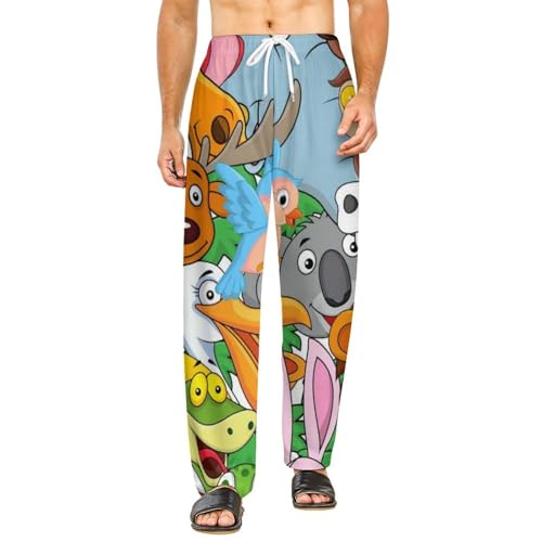 Bas de pyjama femme long doté de poches latérales pratiques