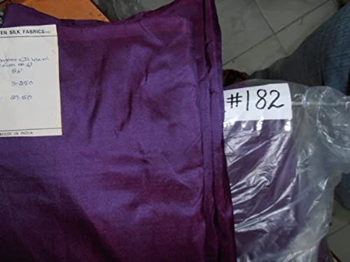Tissu Dupioni en soie violet foncé et noir de haute couture pour créations haut de gamme
