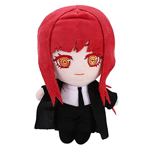 Stronrive Chainsaw Man Anime Plush Doll Makima/Denji/Power/Himemo/Pochita/Chainsaw Figura de Peluche Regalos Decoración Cosplay Props para fanáticos de los niños (Makima, 20 cm) Cover