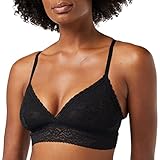Iris & Lilly Damen Bustier aus Spitze, Schwarz, 38