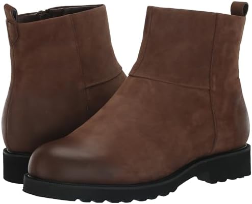David Tate Women's Damila Mid Calf Boot, Brown Nubuck Leather, 10.5 X-Wide | Image 6