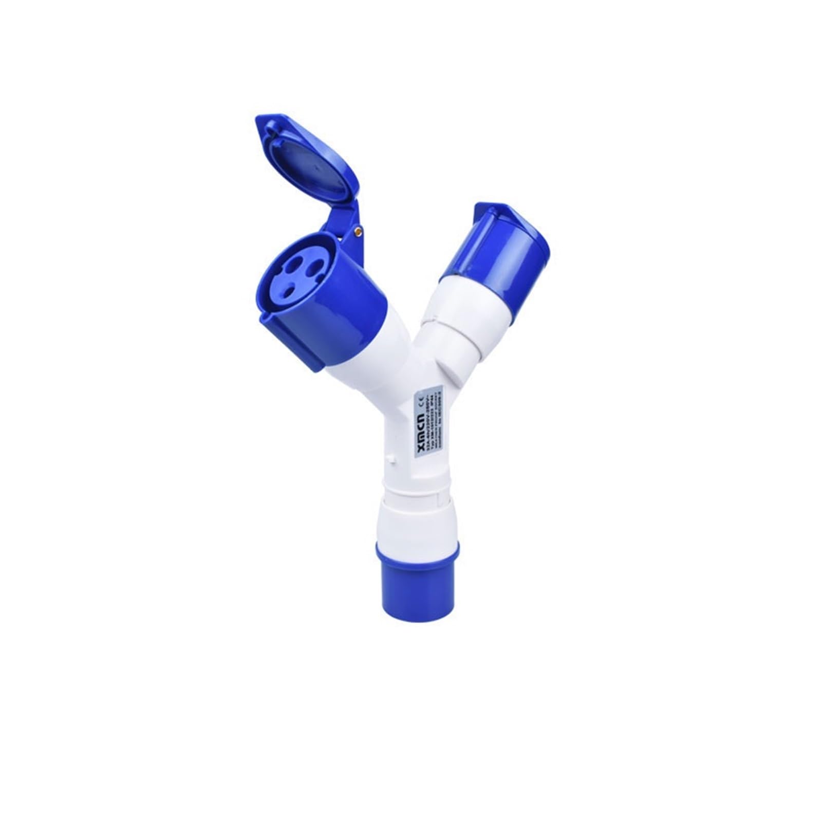 MUYTQAERG Multifunctional Waterproof and dustproof Industrial 1-in-2 IP44 3P/4P/5P Three-Way Plug and Socket 220V 380V(3P 32A)