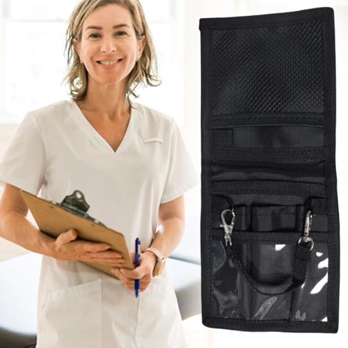 Bolsa de cintura de bolsillo multi compartimento con cinturón para tijeras 3