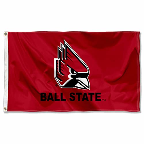 College Flags & Banners Co. Ball State Cardinals New Logo Flag