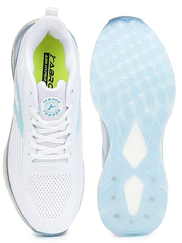 Image of ABROS Mens Edge ASSG1305 Sports Shoes Cream /Turquoise 6UK