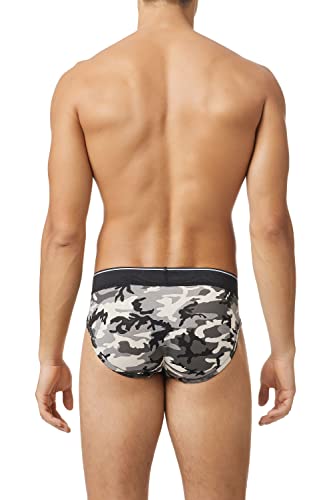 Diesel Men's Umbr-Andrethreepack Underpants, Intimate: Camouflage Grey+Ah96X+Ah900, M #TOP1
