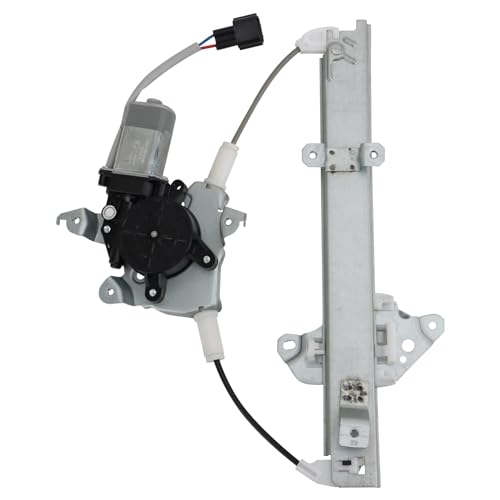 Image of TRQ Rear Right Power Window Regulator & Motor Assembly Passenger Side Compatible with 2007-2012 Nissan Altima 2009-2014 Maxima