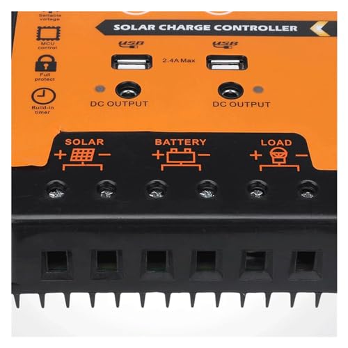 Regulador solar de paneles automatico para solucionar descargas de bateria 7