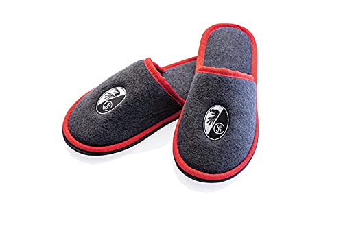 SC Freiburg SCF Filzhausschuhe Pantoffeln Schuhe Hausschuhe...