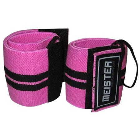 Meister Handgelenkbandagen mit Daumenschlaufe, Pink