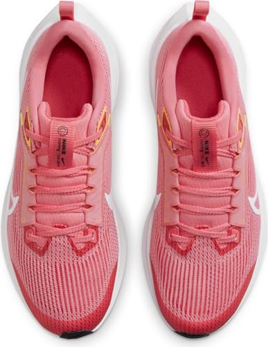 NIKE Air Zoom Pegasus 40, Sapatilhas de corrida unissexo para crianças, Giz coral pulso branco citrã