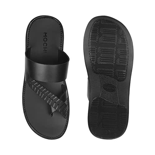 Mochi Men Leather Thong Slipper | Chappal | Open Sandal