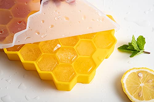 Alnicov 2 Pack Moldes de Cubos de Hielo de Silicona miniatura 4