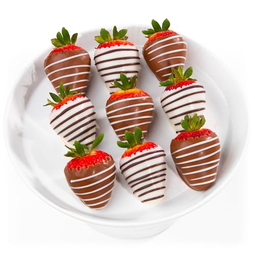 A Gift Inside 9 Berry Bites Chocolate Covered Strawberries by Love Berries (Fun Size)