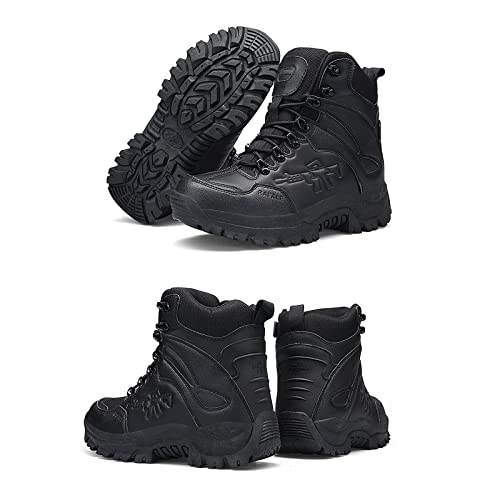FLIOZY Wandelschoenen voor heren, trekkingschoenen, outdoor, woestijnschoenen, slijtvast, militaire laarzen, woestijnschoenen, combat boots - Image 3