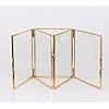 Amazon.com - NCYP 2 Side Standing Copper Brass Copper Glass Rectangular ...