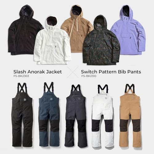 Amazon.co.jp: [43DEGREES] スノーボードウェア 上下セット