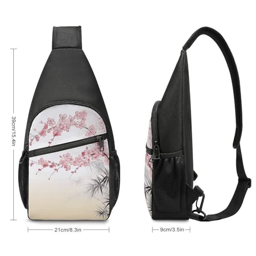 Mochila bandolera ligera para senderismo y viajes miniatura 2