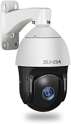 SUNBA 601-D20X IP High Speed PTZ Outdoor Security Camera, 20x Optical Zoom HD 1080P ONVIF with Night Vision up to 800ft (Renewed)